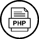 —pngtree—php file document icon 4228193